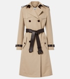 Burberry Foxfield silk and cotton trench coat