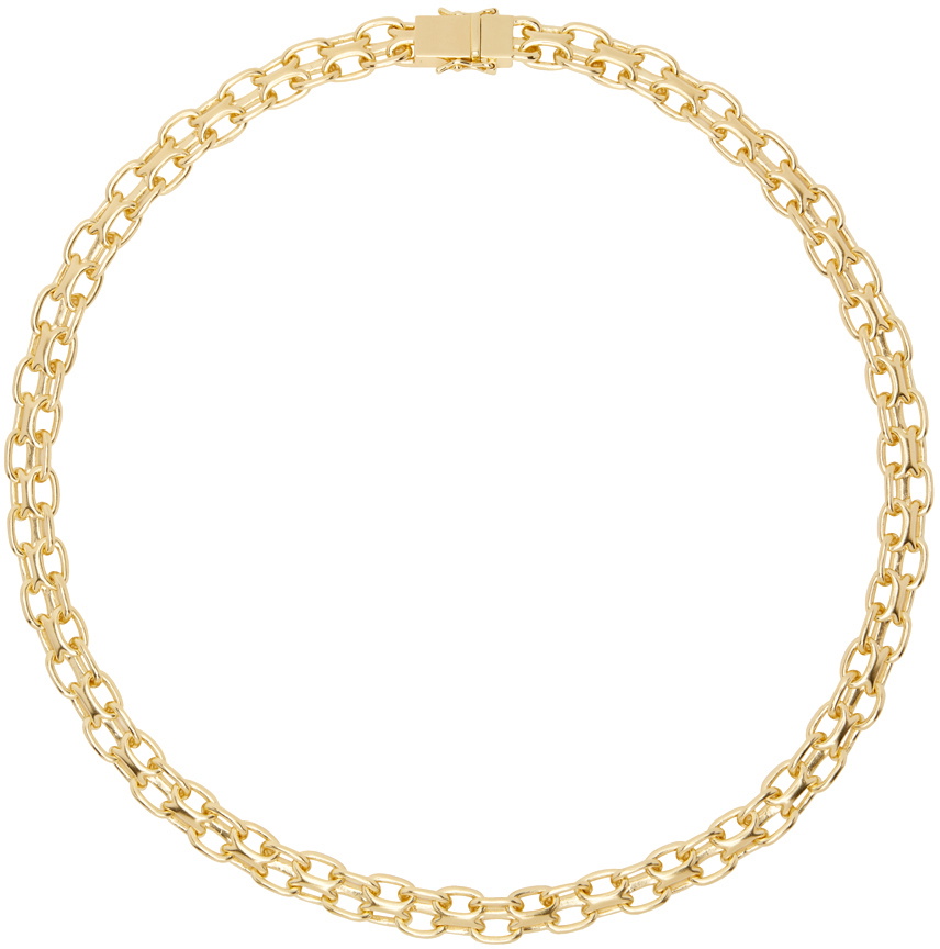 アクセサリー TOM WOOD - 9K GOLD NECKLACE - Tom Wood Anker Chain in Gold