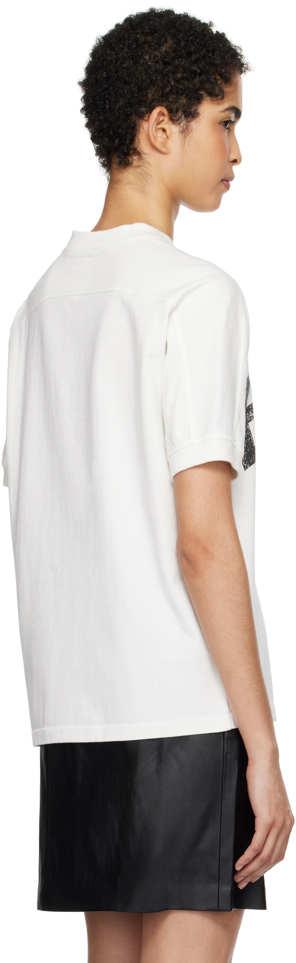 ANINE BING TERRY ONEIL Tシャツ アニービン　オフホワイト Anine Bing Launches Terry O'Neill Capsule | SHOWstudio