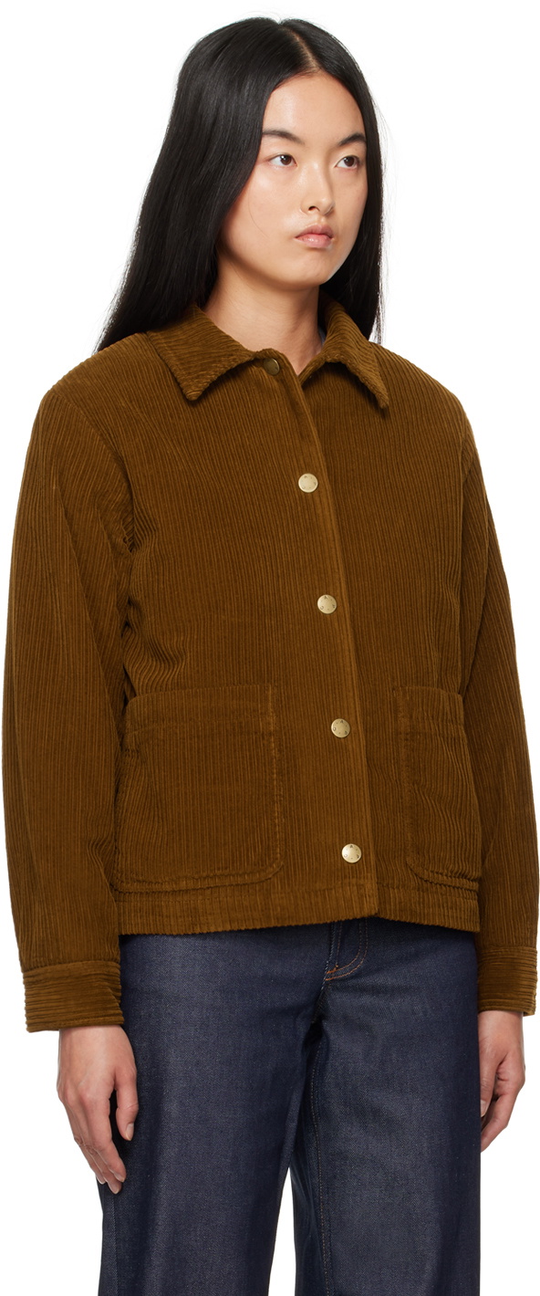 A.P.C. Brown Nikkie Jacket A.P.C. A.P.C. Brown Nikkie Jacket A.P.C.