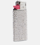 Judith Leiber Couture Flame Mini crystal-embellished pillbox