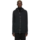 Boris Bidjan Saberi Black Object-Dyed Hoodie