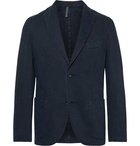 Incotex - Navy Garment-Dyed Cotton and Cashmere-Blend Twill Blazer - Navy