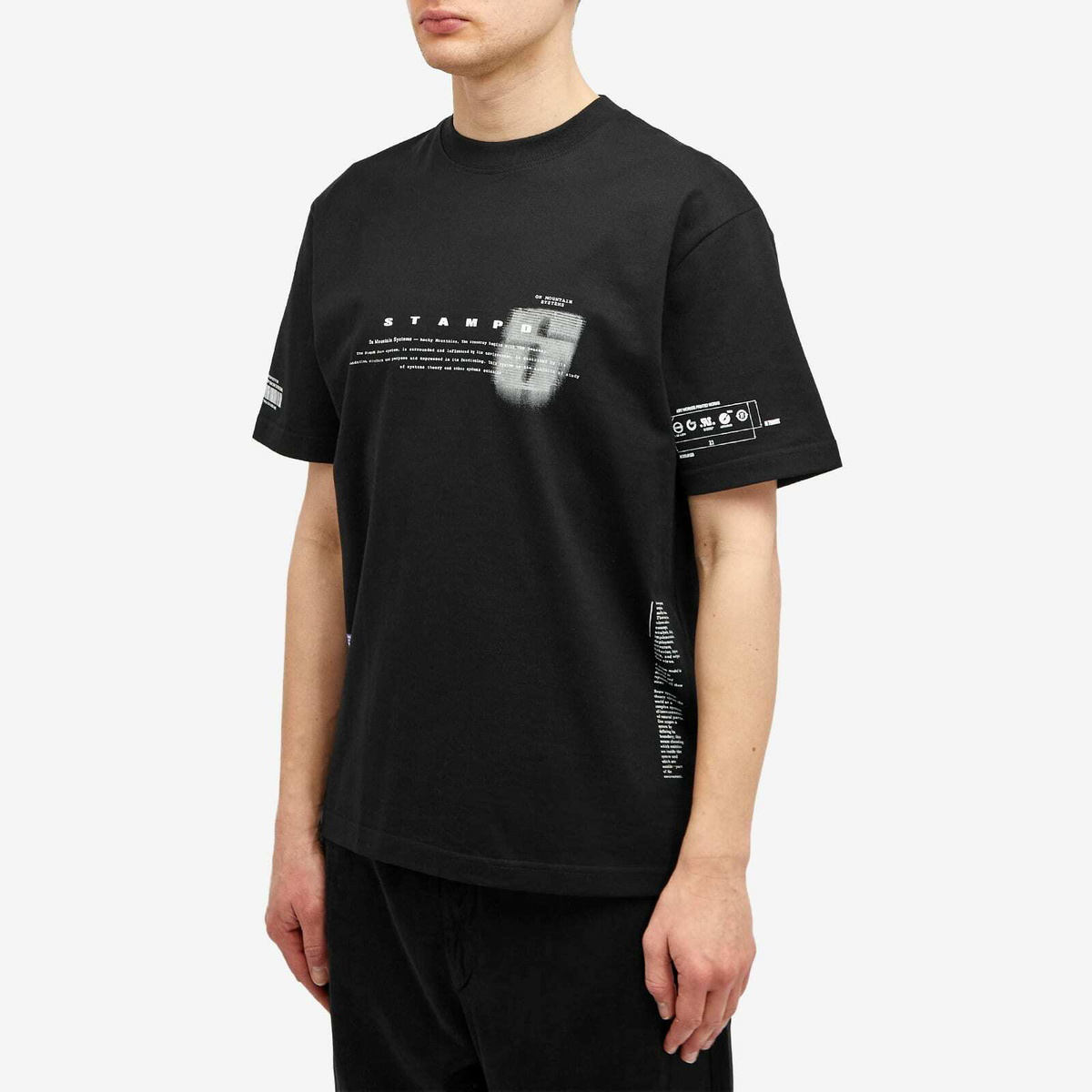 Stampd Men's Aspen Transit Relaxed T-Shirt in Black