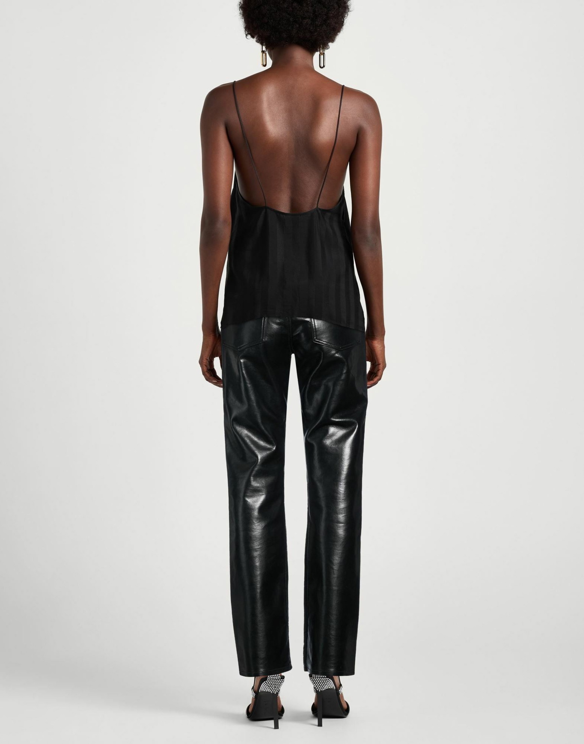 Agolde Womens Pants in Black