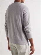 Officine Générale - Cotton-Jersey Sweatshirt - Gray