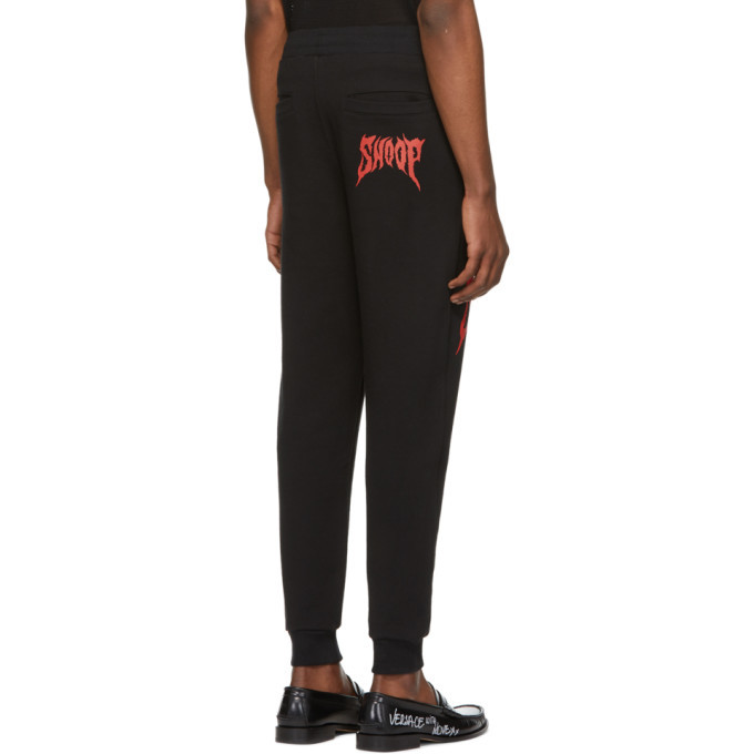 SSS World Corp Black Snoop Dogg Doberman Lounge Pants