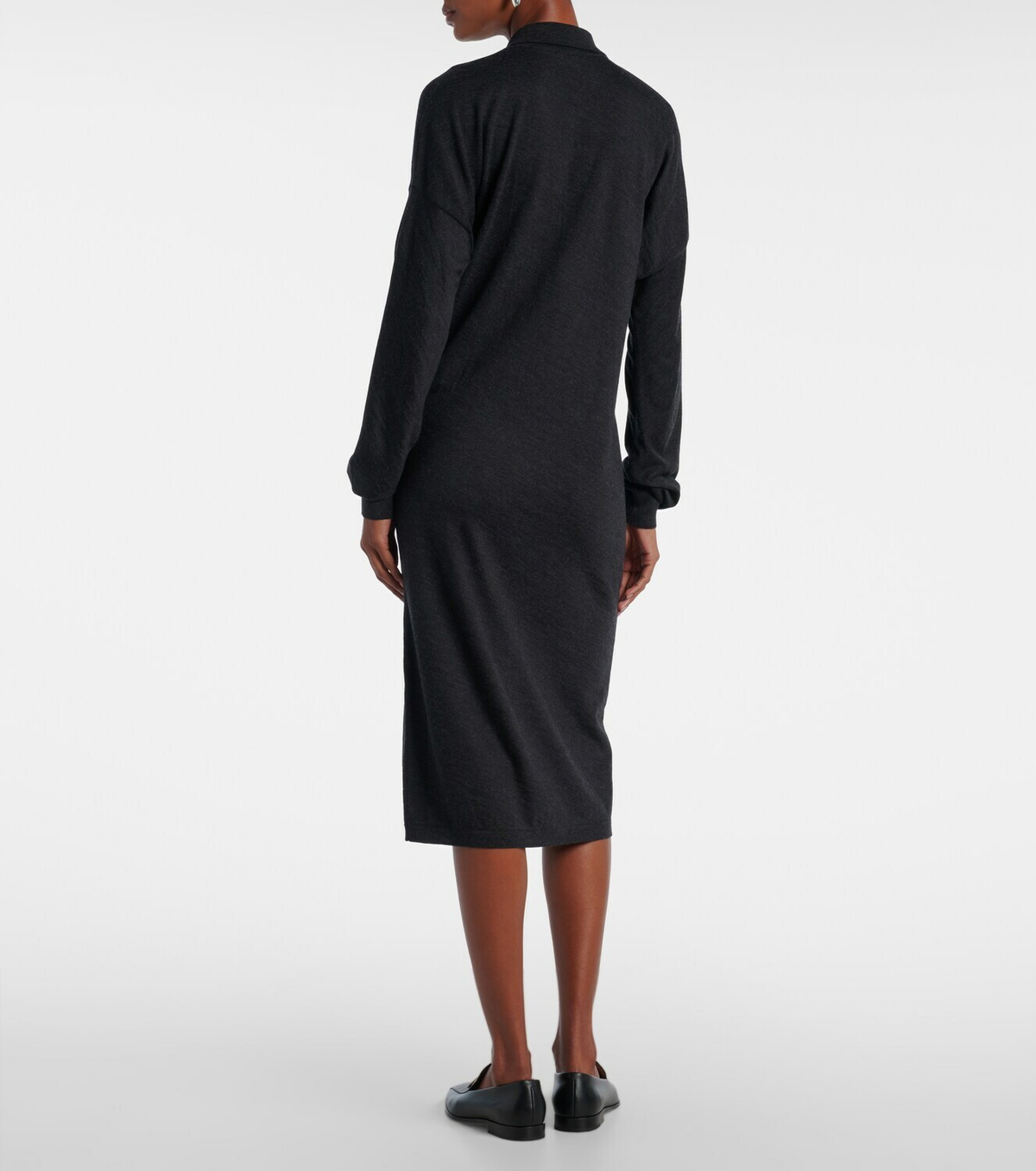 Tod's Wool and silk polo dress