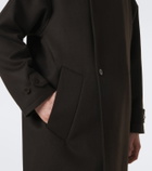 Stòffa Double-breasted cashmere coat
