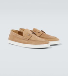 Christian Louboutin Chambeliboat nubuck boat shoes