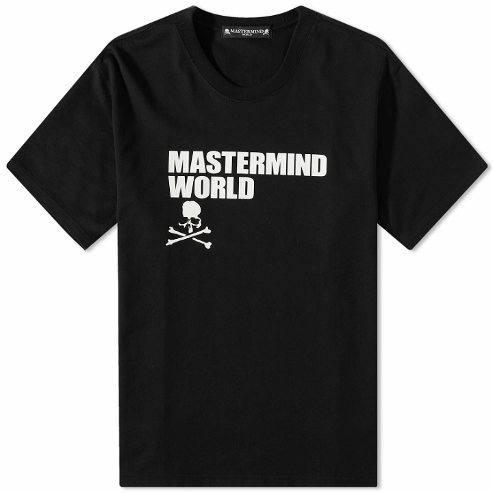 Photo: MASTERMIND WORLD Men's Peace T-Shirt in Black