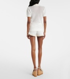 Stella McCartney Crochet cotton shorts