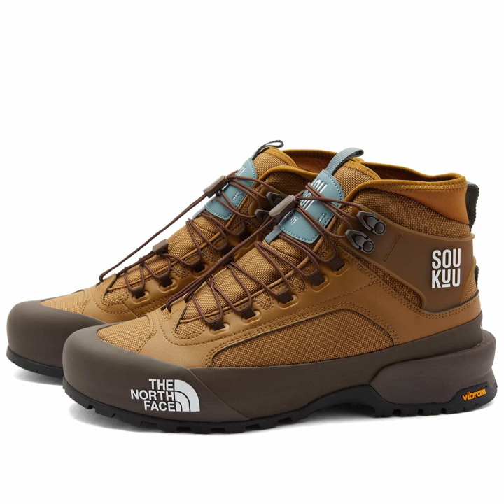 Photo: The North Face Men's x Undercover Glenclyffe Boot in Bronze Brown/Concrete Grey