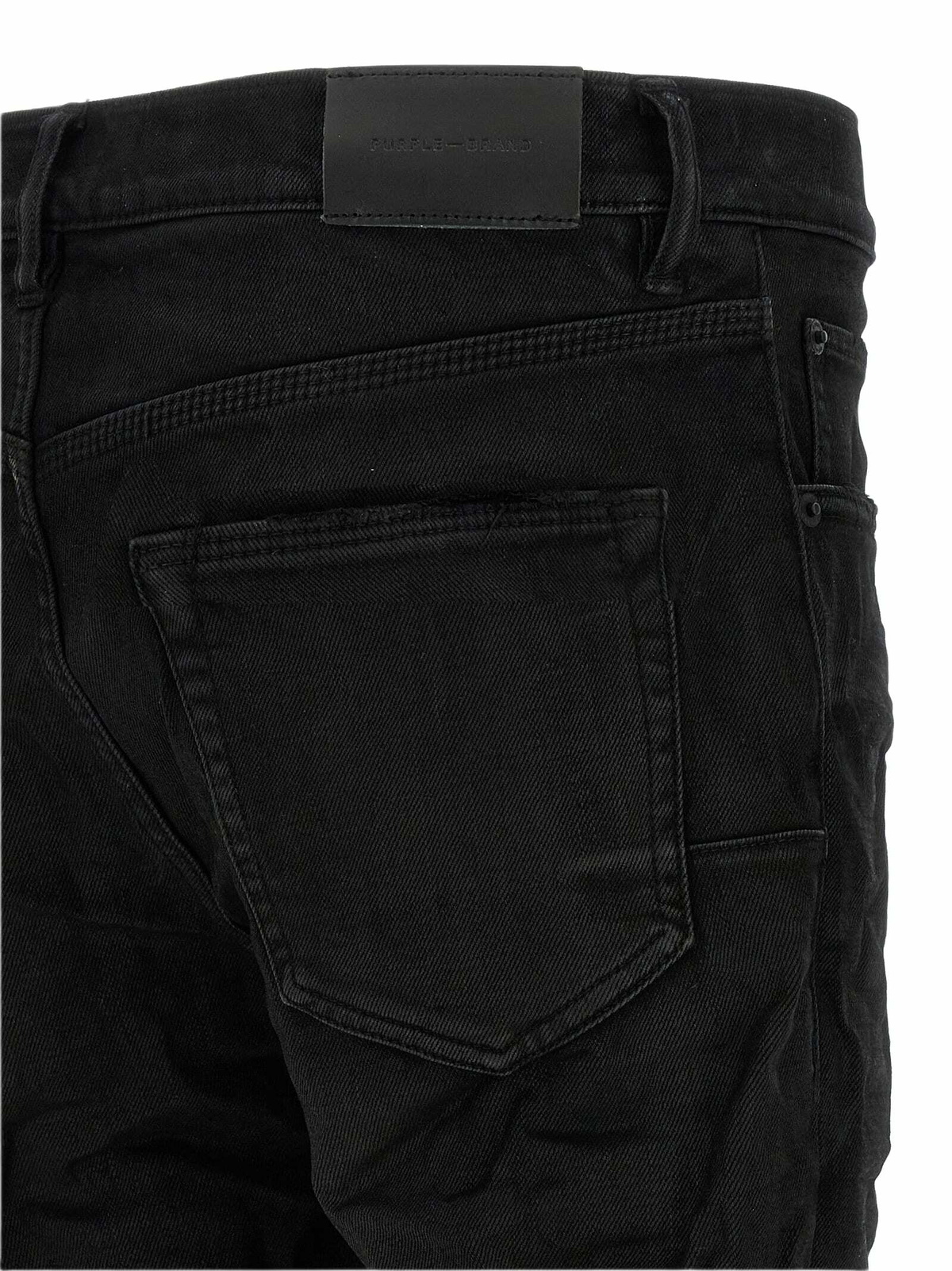 Purple Brand resin Flare Jeans