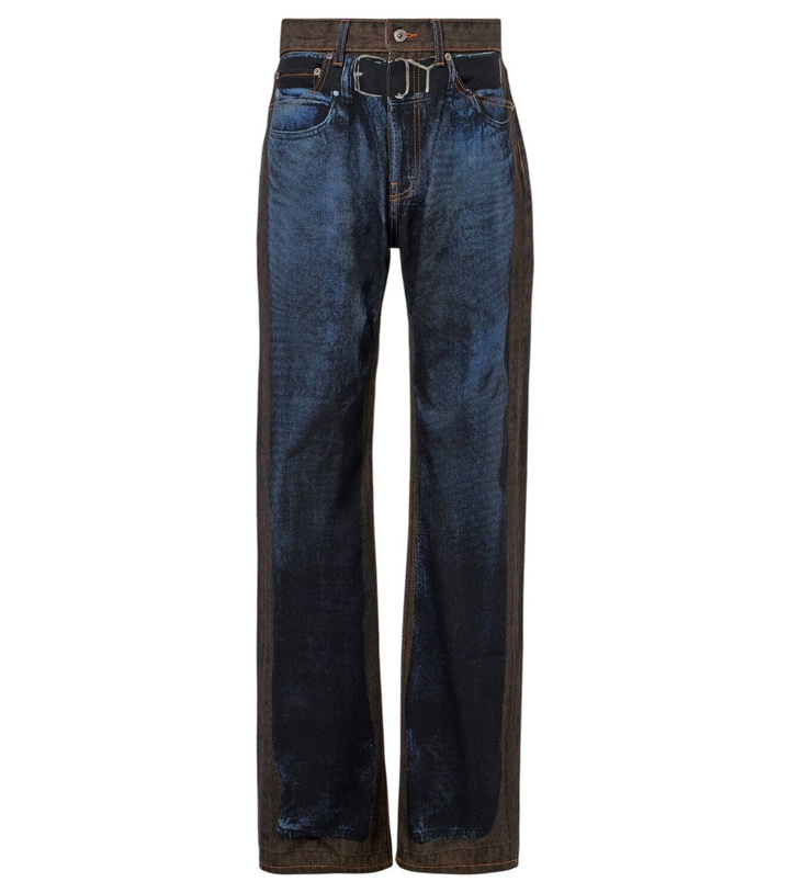 Photo: Y/Project Printed straight jeans