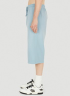 Bermuda Track Shorts in Light Blue