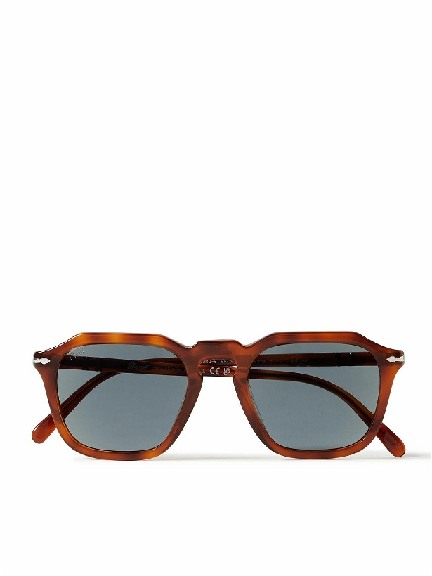 Photo: Persol - Square-Frame Tortoiseshell Acetate Sunglasses