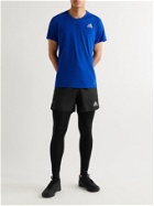 adidas Sport - Own The Run Logo-Print Recycled Stretch Tights - Black