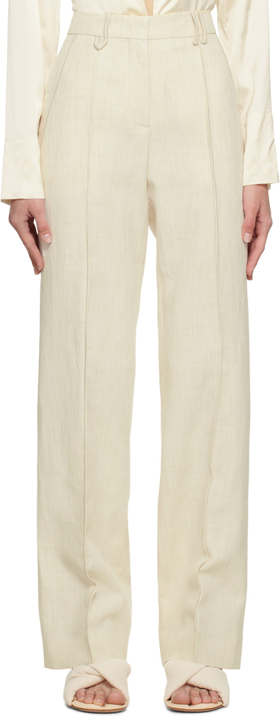 Jacquemus Off-White Le Papier 'Le Pantalon Camargue