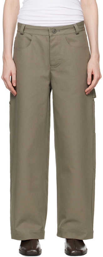 Photo: Meta Campania Collective Gray Frankie Workwear Trousers