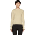 Chloe Beige Cashmere Crewneck Sweater