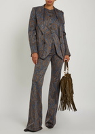 Etro Paisley-jacquard Blazer Multicoloured