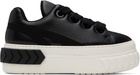 both Black Tyres Platform Padded Sneakers