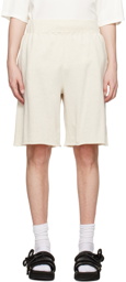 UNDERCOVER Off-White Rolled Edge Shorts