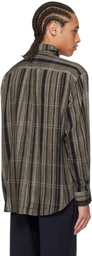 Aviva Jifei Xue Brown Easy Shirt
