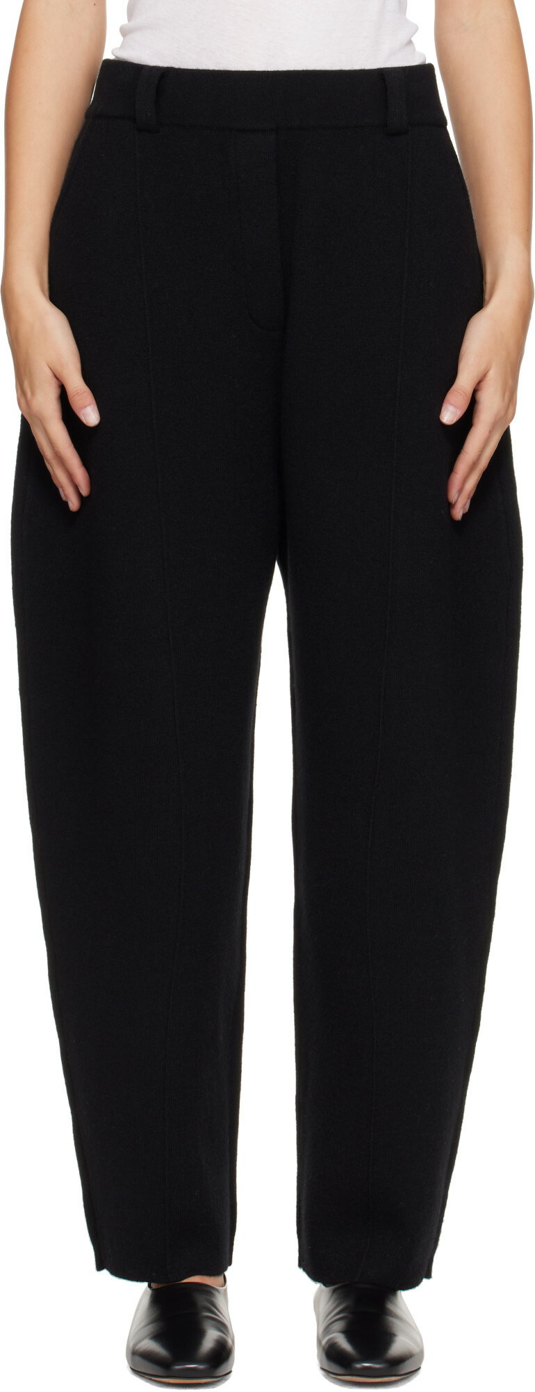 LISA YANG Black Wrenda Trousers