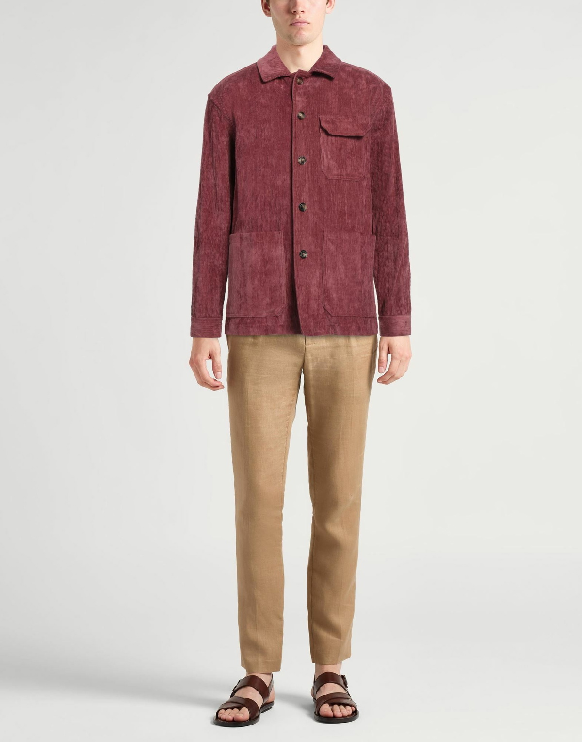 Lardini Mens Jacket Antique rose