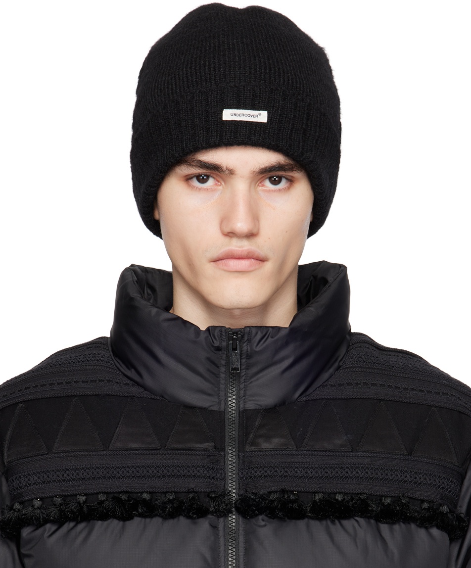 UNDERCOVER Black Patch Beanie Undercover