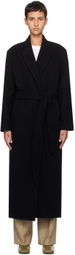 Olēnich Black Belted Coat