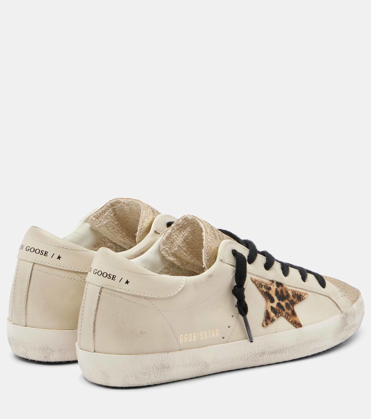 Golden Goose Super Star glitter suede sneakers Golden Goose