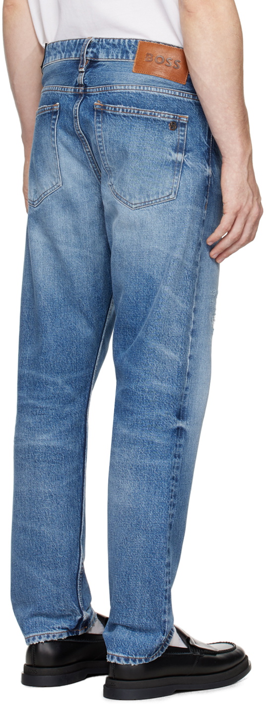 Hugo Boss Troy Denim Jean L34 Open Purple main image 1