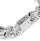 A.P.C. - Stainless Steel ID Bracelet - Men - Silver
