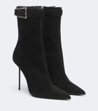 Paris Texas Lidia embellished suede ankle boots