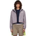 The North Face Purple Quest Cropped Waterproof Rain Jacket
