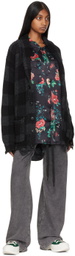 R13 Gray Wide-Leg Lounge Pants