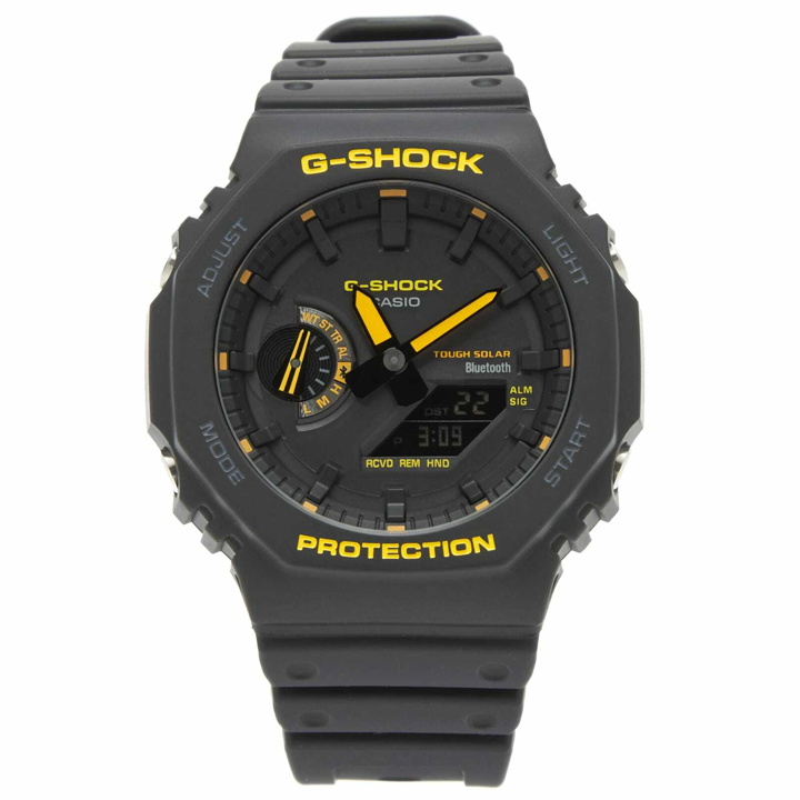 Photo: G-Shock B2100CY Watch in Black/Shock Yellow 
