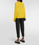 Dorothee Schumacher Sheer Softness cable-knit sweater