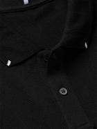 MCQ - Logo-Appliquéd Cotton-Piqué Polo Shirt - Black