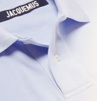 Jacquemus - Oversized Tie-Dyed Organic Cotton-Piqué Polo Shirt - Purple