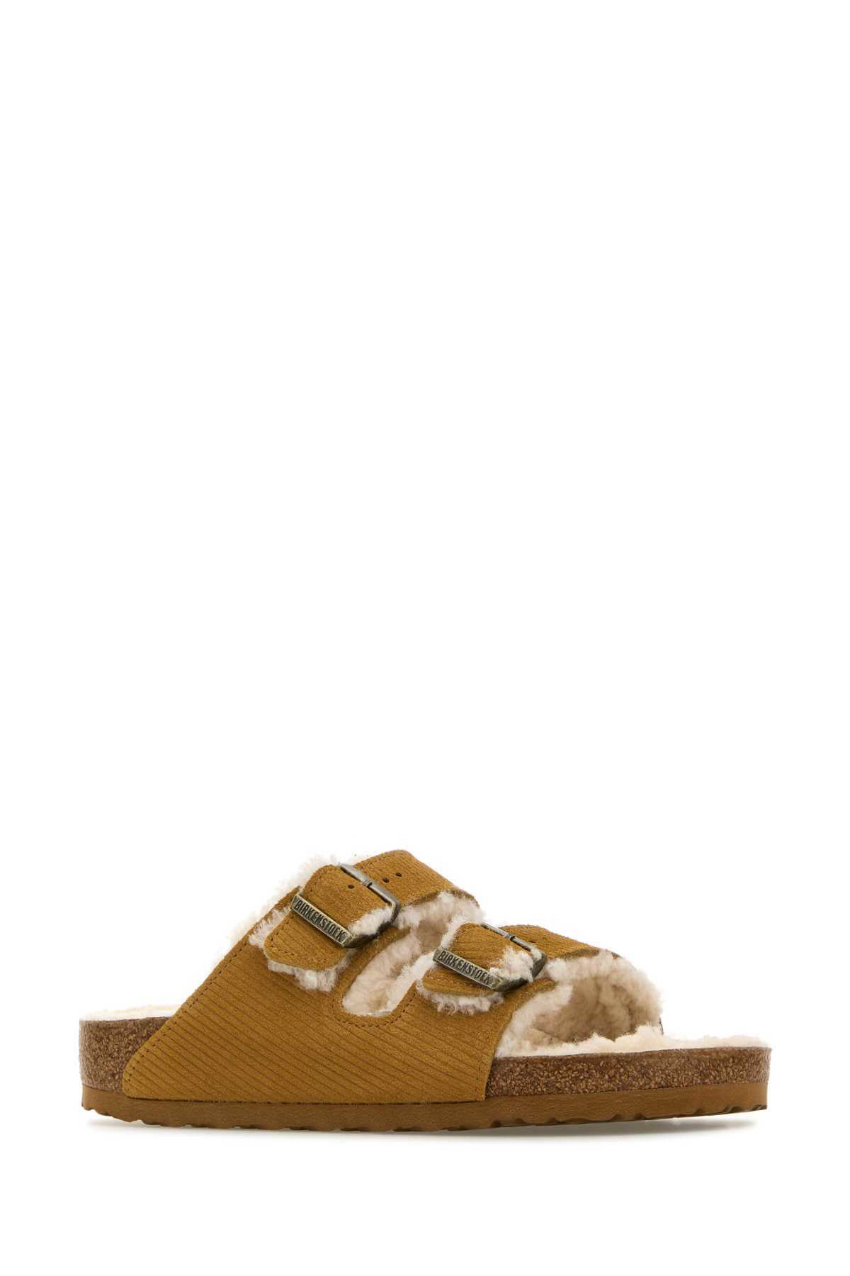 サンダル Birkenstock Mustard Suede Arizona Slippers Birkenstock Mustard Suede Arizona Slippers Birkenstock