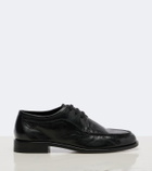 The Row Nino leather Derby shoes