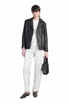 Salvatore Santoro Biker Jacket In Black Leather