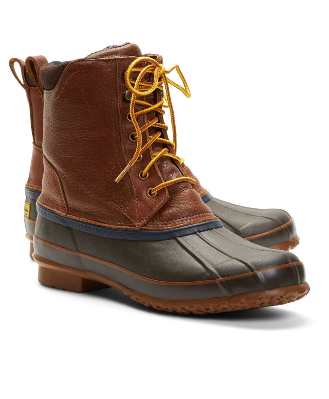 Photo: Brooks Brothers Men's Duck Boots | Brown