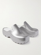 Bottega Veneta - Rubber Clogs - Silver