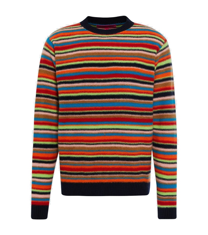 Photo: The Elder Statesman - Vista striped cashmere sweater