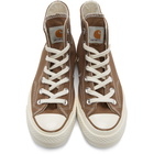 Carhartt Work In Progress Brown Converse Edition Chuck 70 Hi Sneakers